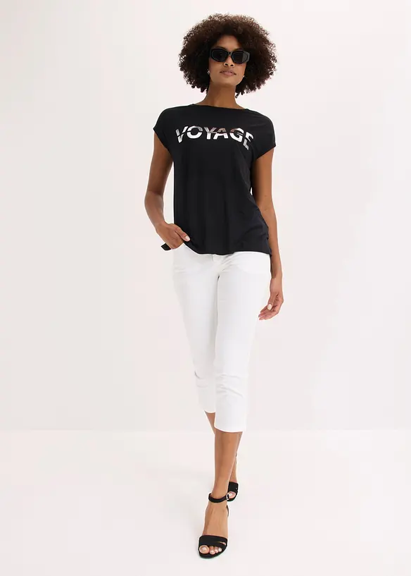 Longshirt  aus Viskose-Mix, bonprix