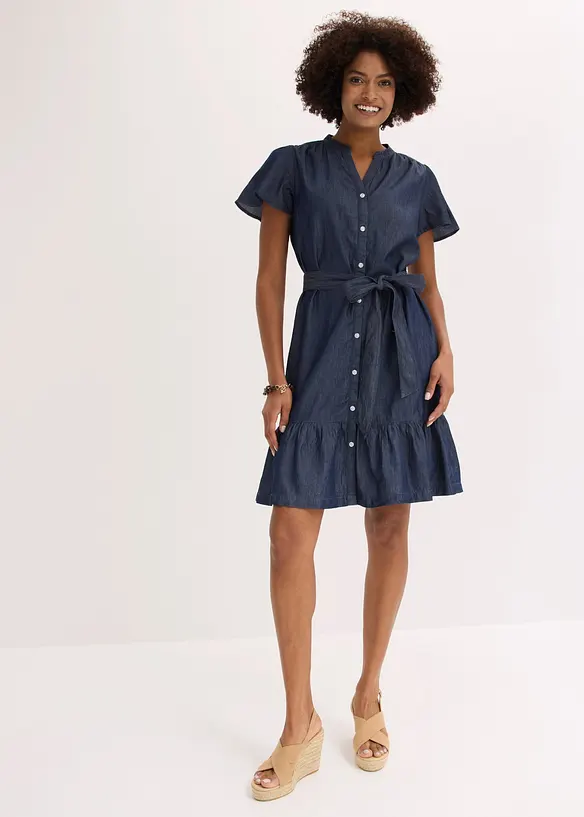 Jeanskleid aus Bio-Baumwolle, bonprix