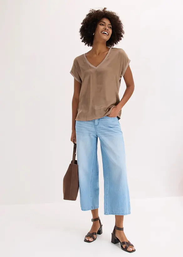 Shirt aus Viskose-Mix, bonprix