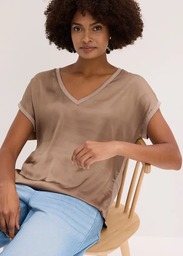 Shirt aus Viskose-Mix, bonprix