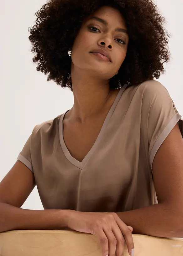 Shirt aus Viskose-Mix, bonprix