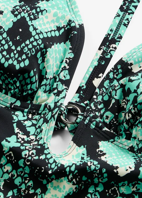 Neckholder-Badeanzug mit spezieller R&uuml;ckenl&ouml;sung, bonprix