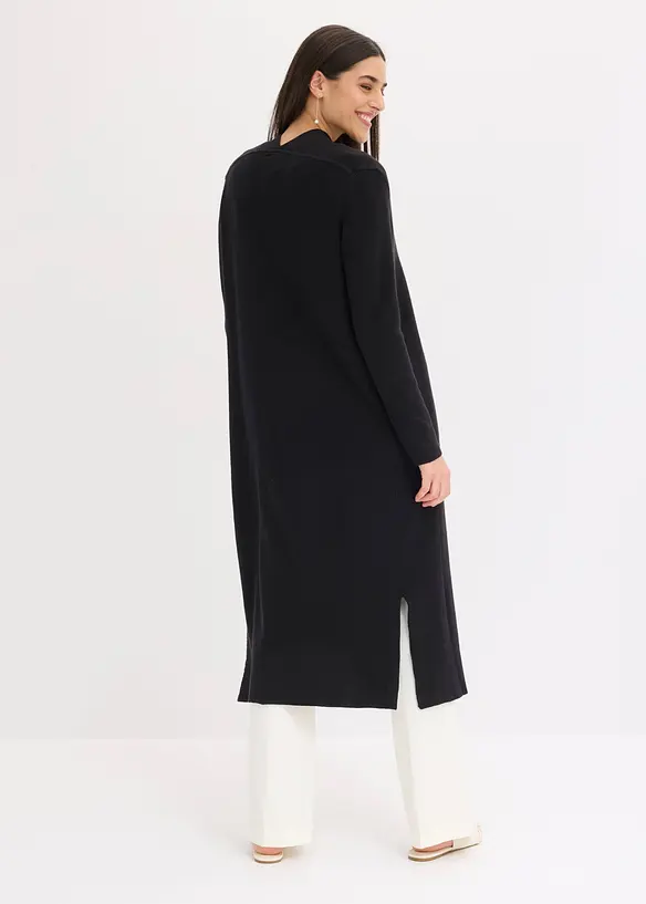 Longstrickjacke mit Viskose, bonprix