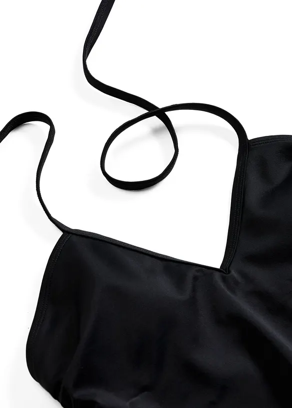 Neckholder-Badeanzug im Nacken zum Binden, bonprix