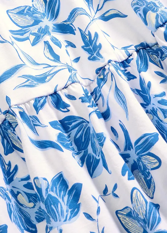 Midikleid aus reiner Baumwolle, bonprix