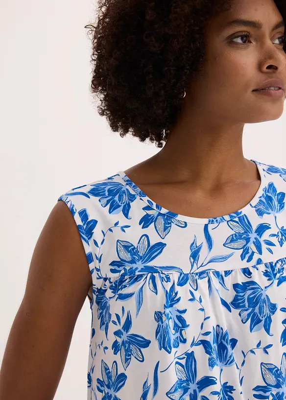 Midikleid aus reiner Baumwolle, bonprix