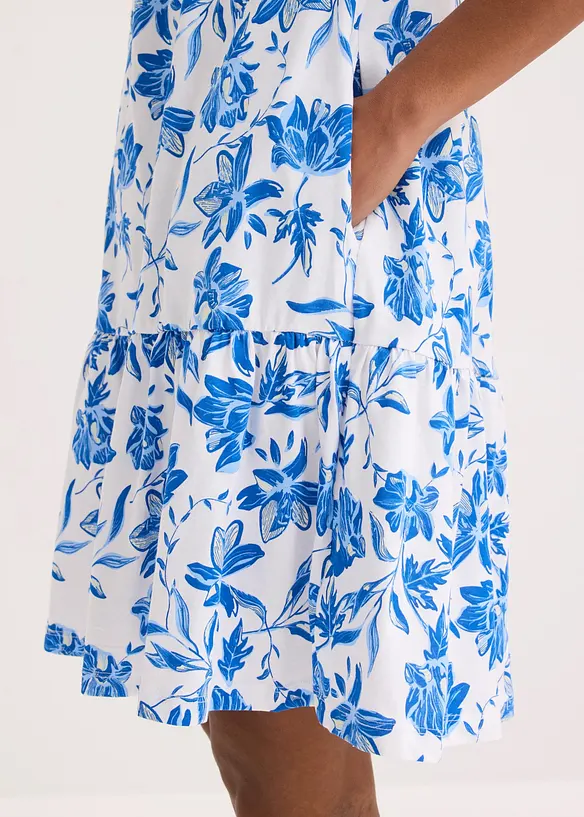 Midikleid aus reiner Baumwolle, bonprix