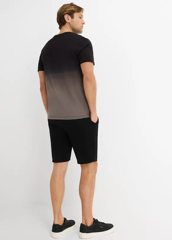 T-Shirt und Sweat-Bermuda  (2-tlg.Set), bonprix