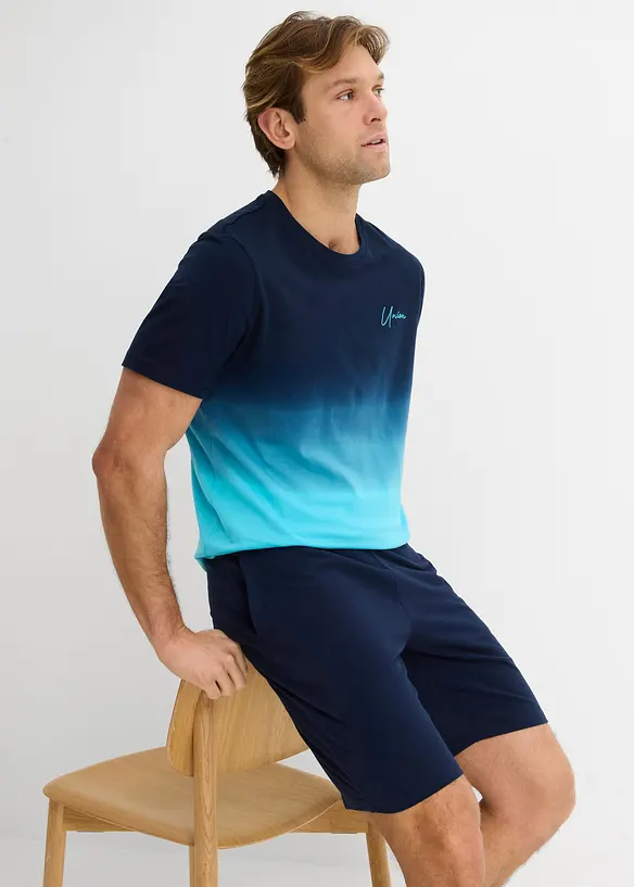T-shirt et bermuda sweat (ens. 2 pces), bonprix