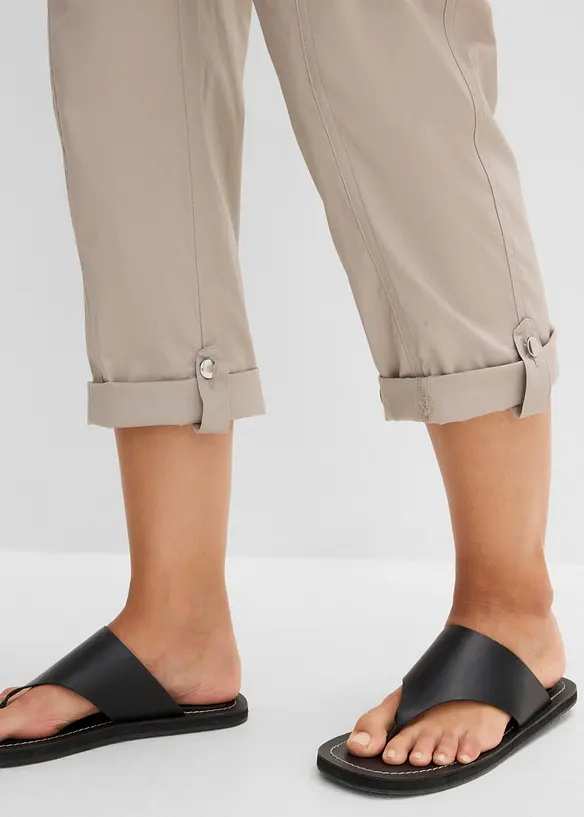 Pantalon extensible cargo 3/4, bonprix