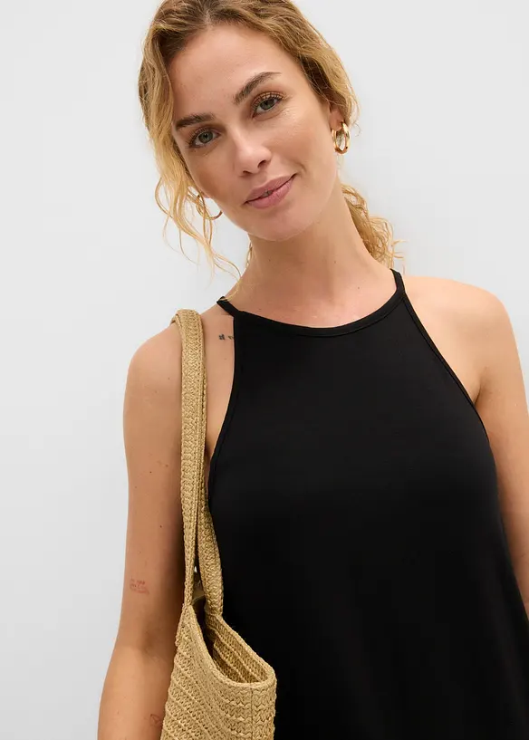 Jerseykleid aus flie&szlig;endem Lyocell-Mix, bonprix