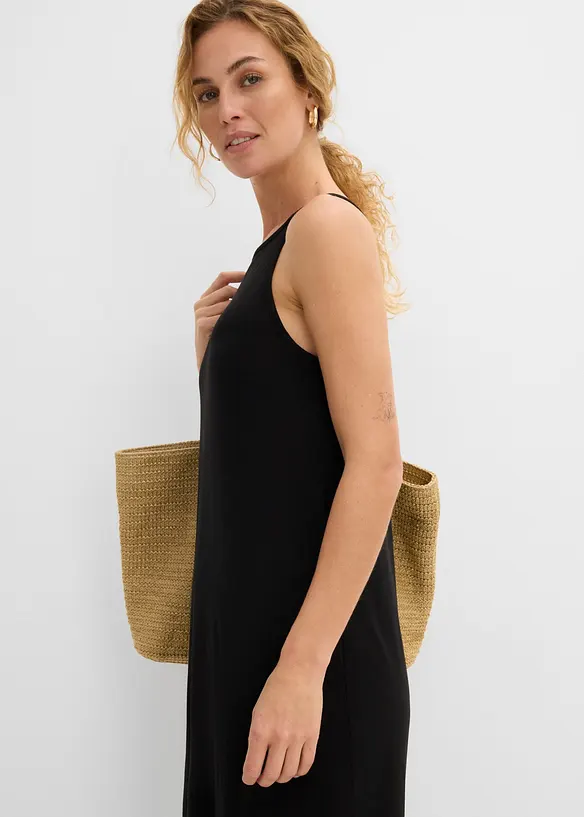 Jerseykleid aus flie&szlig;endem Lyocell-Mix, bonprix