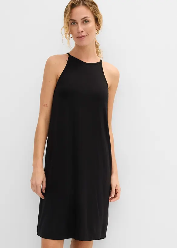 Jerseykleid aus flie&szlig;endem Lyocell-Mix, bonprix