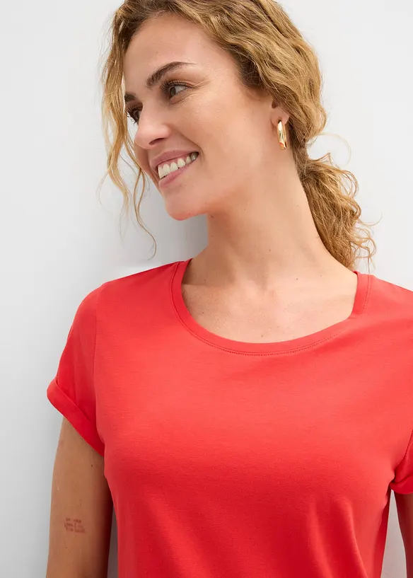 Shirtkleid aus reiner Bio-Baumwolle, bonprix