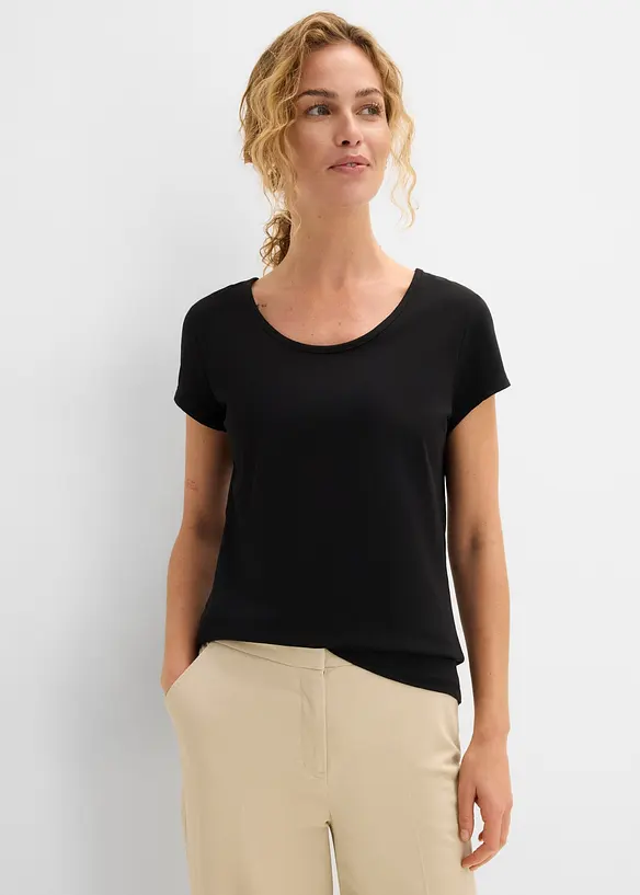 Figurbetontes T-Shirt, bonprix