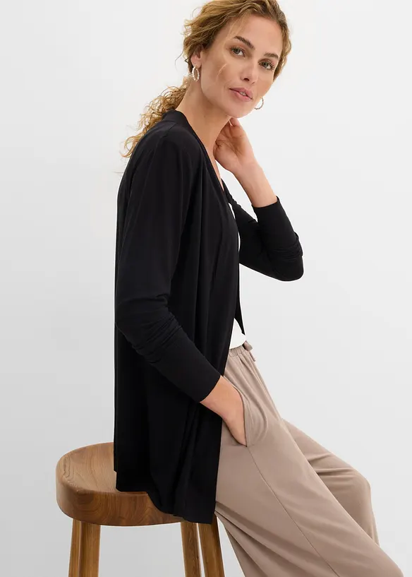 Gilet fin en viscose douce, bonprix