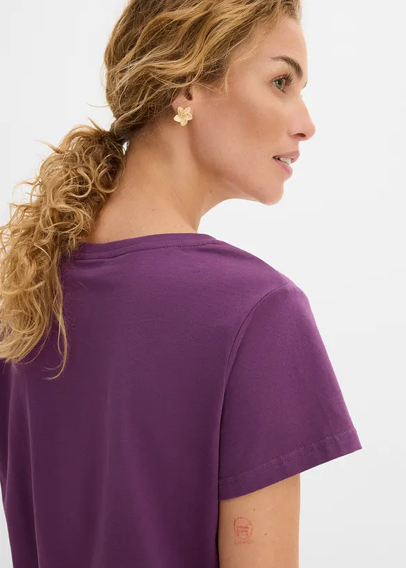 Rundhals-Shirt  (5er-Pack), bonprix