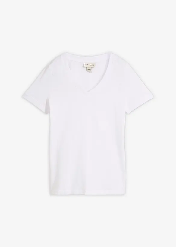 T-Shirt aus reiner Baumwolle, bonprix