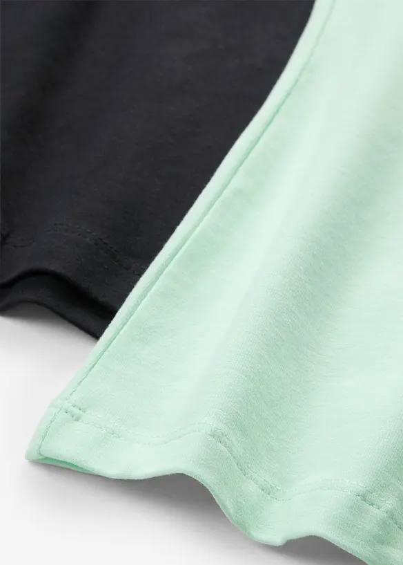 Lot de 2 tops, bonprix