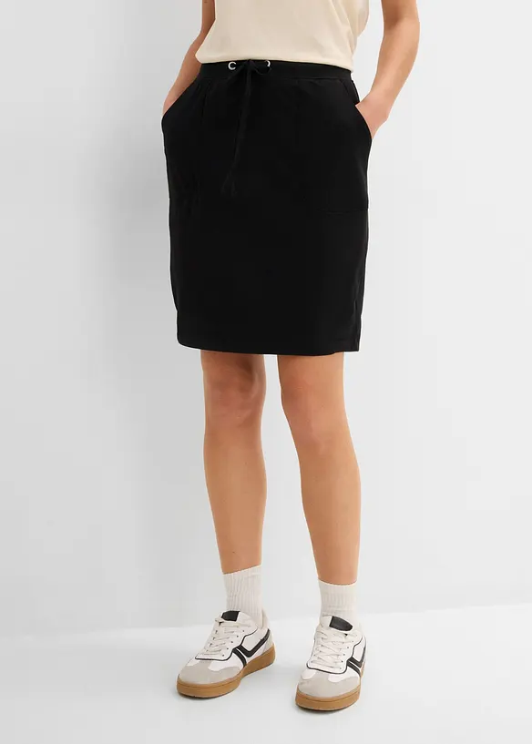 Jupe extensible en coton, bonprix