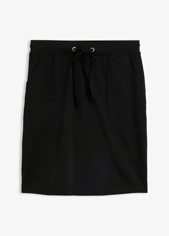 Jupe extensible en coton, bonprix