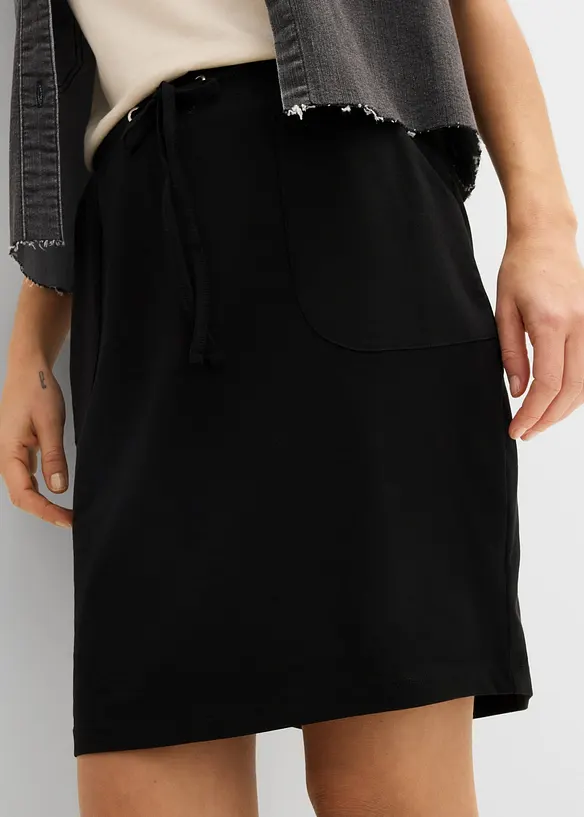 Jupe extensible en coton, bonprix