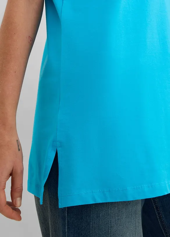 Longshirt mit V-Ausschnitt (2er Pack), bonprix