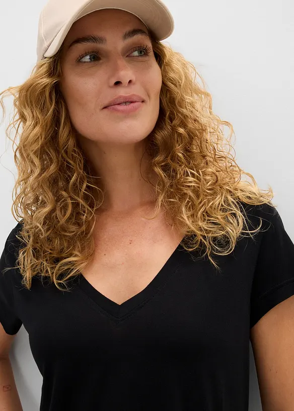 T-shirt en viscose douce, bonprix