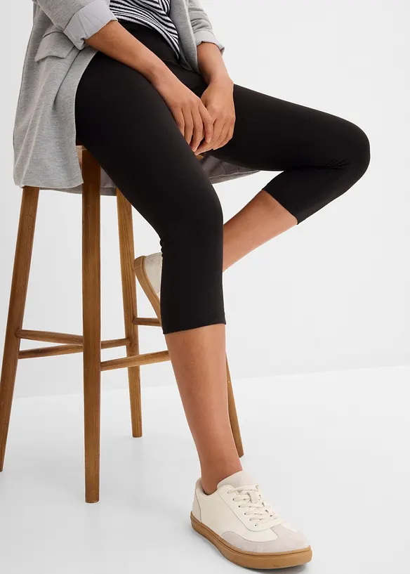 Capri-Leggings (2er-Pack), bonprix