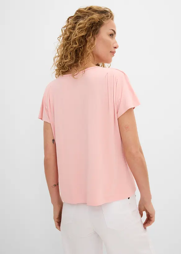 T-shirt &agrave; fronces, bonprix