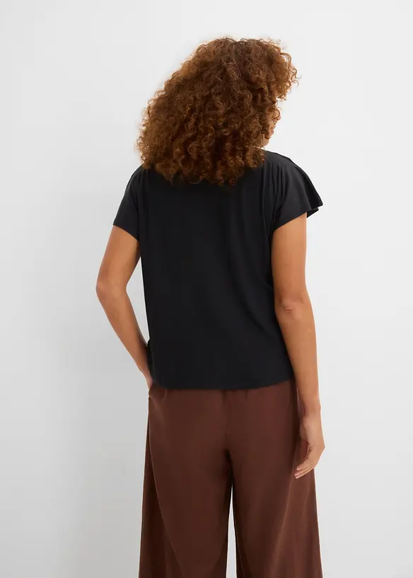 T-shirt &agrave; fronces, bonprix