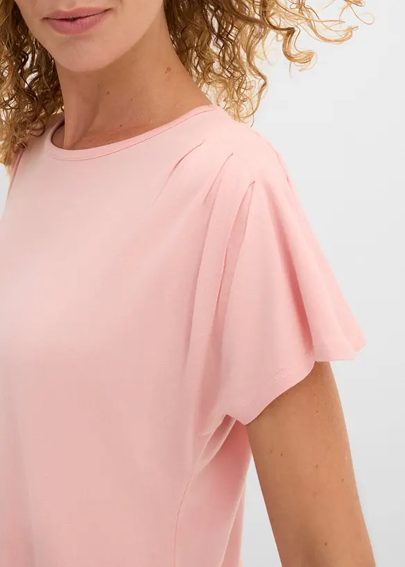 T-shirt &agrave; fronces, bonprix