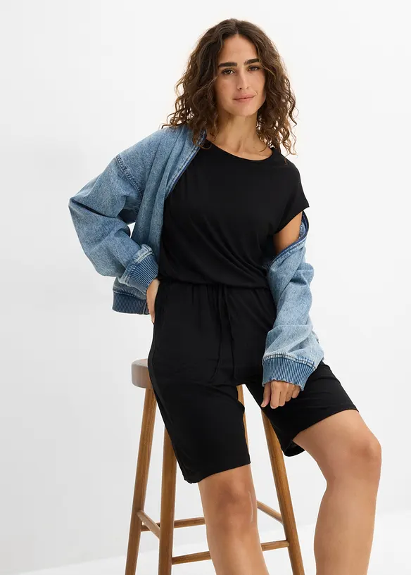 Combinaison douce en viscose extensible, bonprix