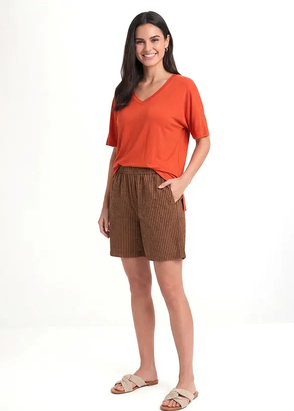 Long-Shirt aus Viskose-Mix, bonprix