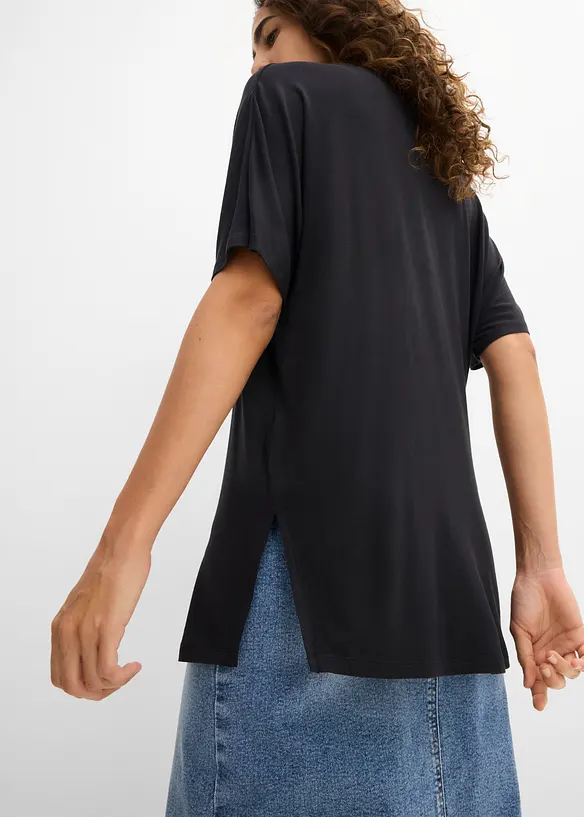 Long-Shirt aus Viskose-Mix, bonprix