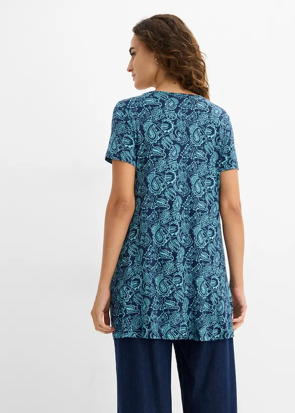 Tunique manches courtes en jersey, bonprix