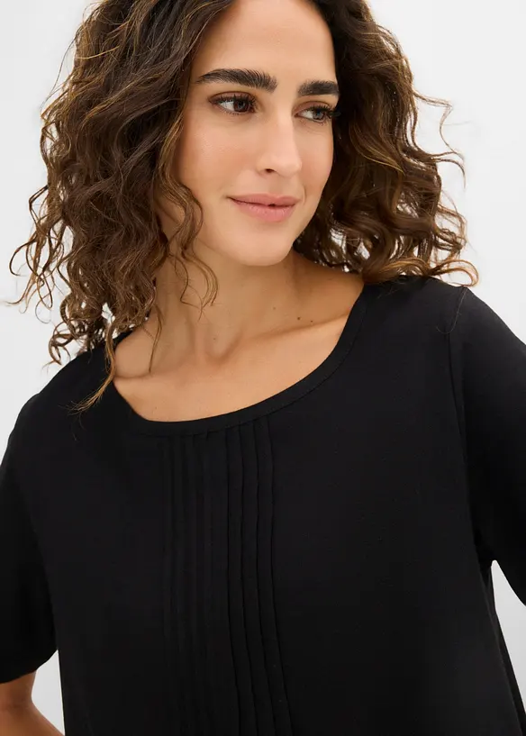 T-shirt &eacute;vas&eacute;, bonprix