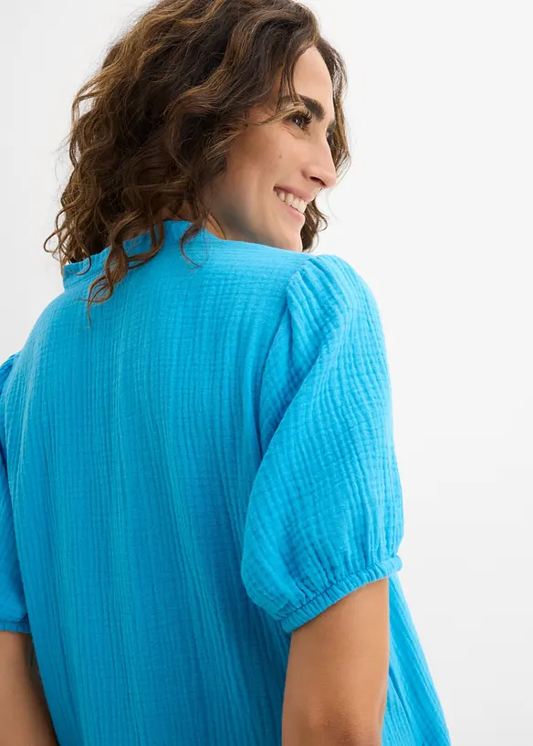 Minikleid aus Musselin, bonprix