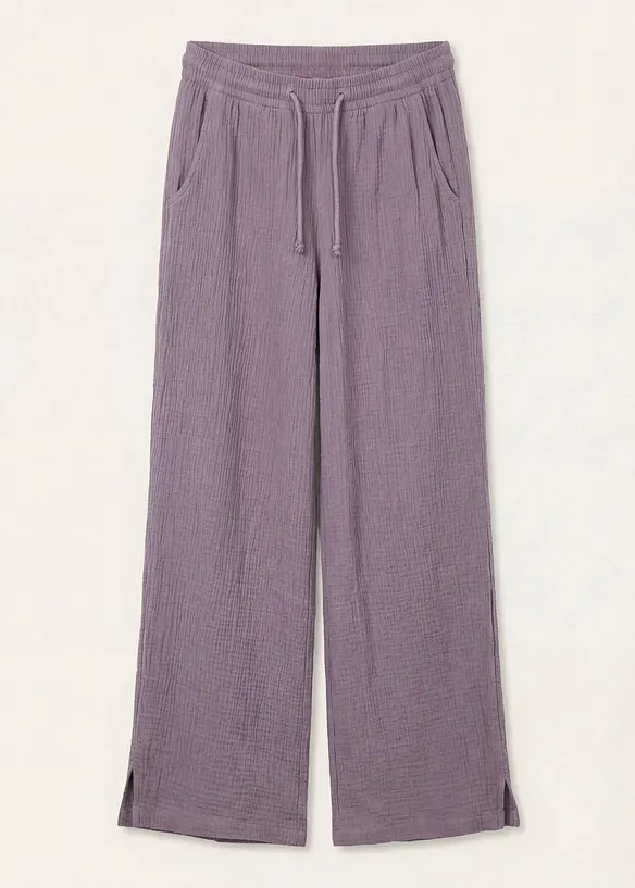 Palazzo-Hose aus luftigem Musselin, bonprix