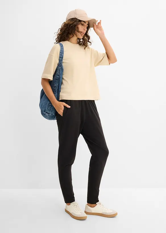 Jerseyhose aus Baumwoll-Mix, bonprix