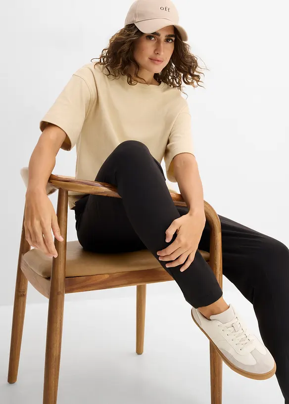 Jerseyhose aus Baumwoll-Mix, bonprix