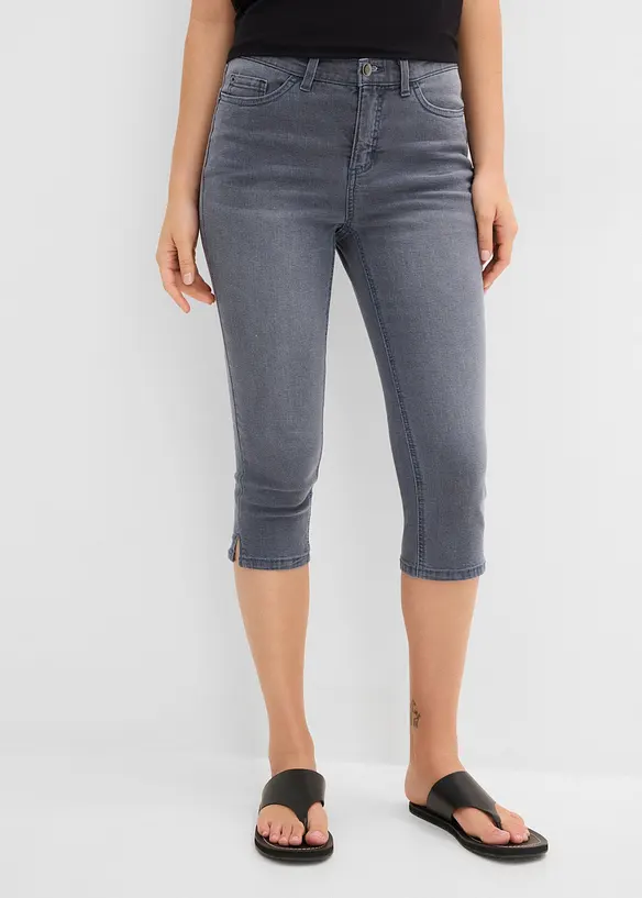 Corsaire en jean extensible, bonprix