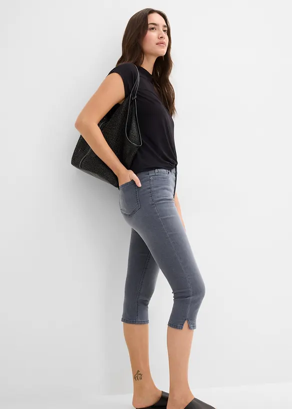 Corsaire en jean extensible, bonprix