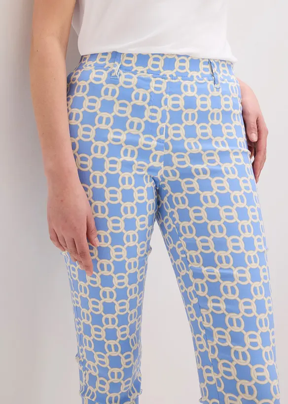 Pantalon 7/8 en bengaline extensible, bonprix