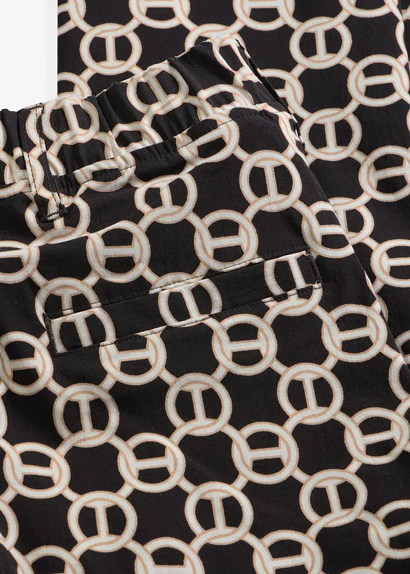 Pantalon 7/8 en bengaline extensible, bonprix