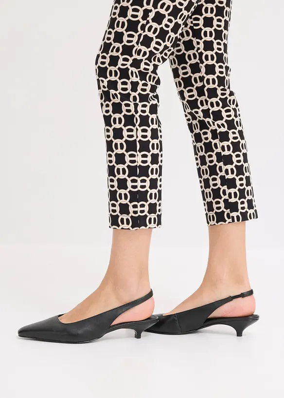 Pantalon 7/8 en bengaline extensible, bonprix