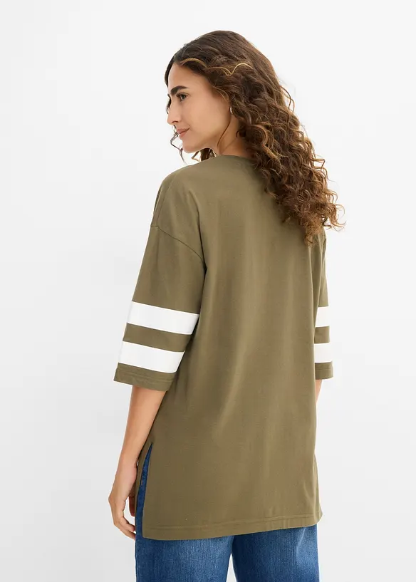 Oversize-Shirt aus reiner Bio-Baumwolle, bonprix