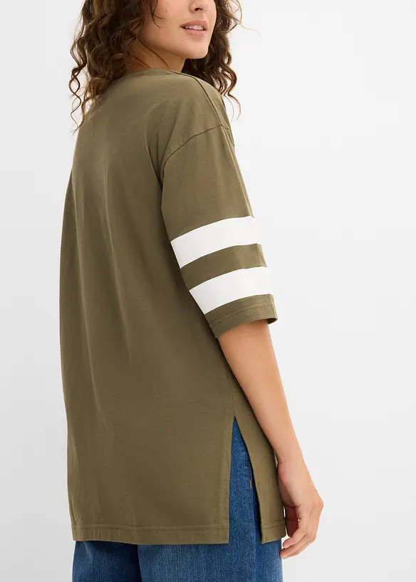 Oversize-Shirt aus reiner Bio-Baumwolle, bonprix