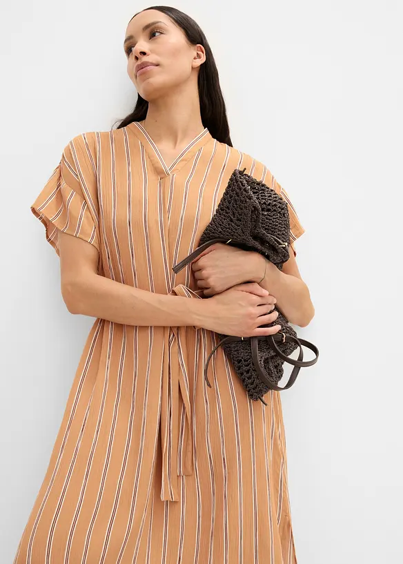 Kaftan-Kleid aus softer Viskose, bonprix