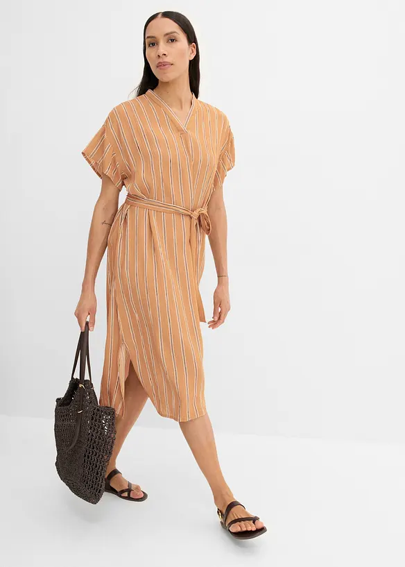 Kaftan-Kleid aus softer Viskose, bonprix